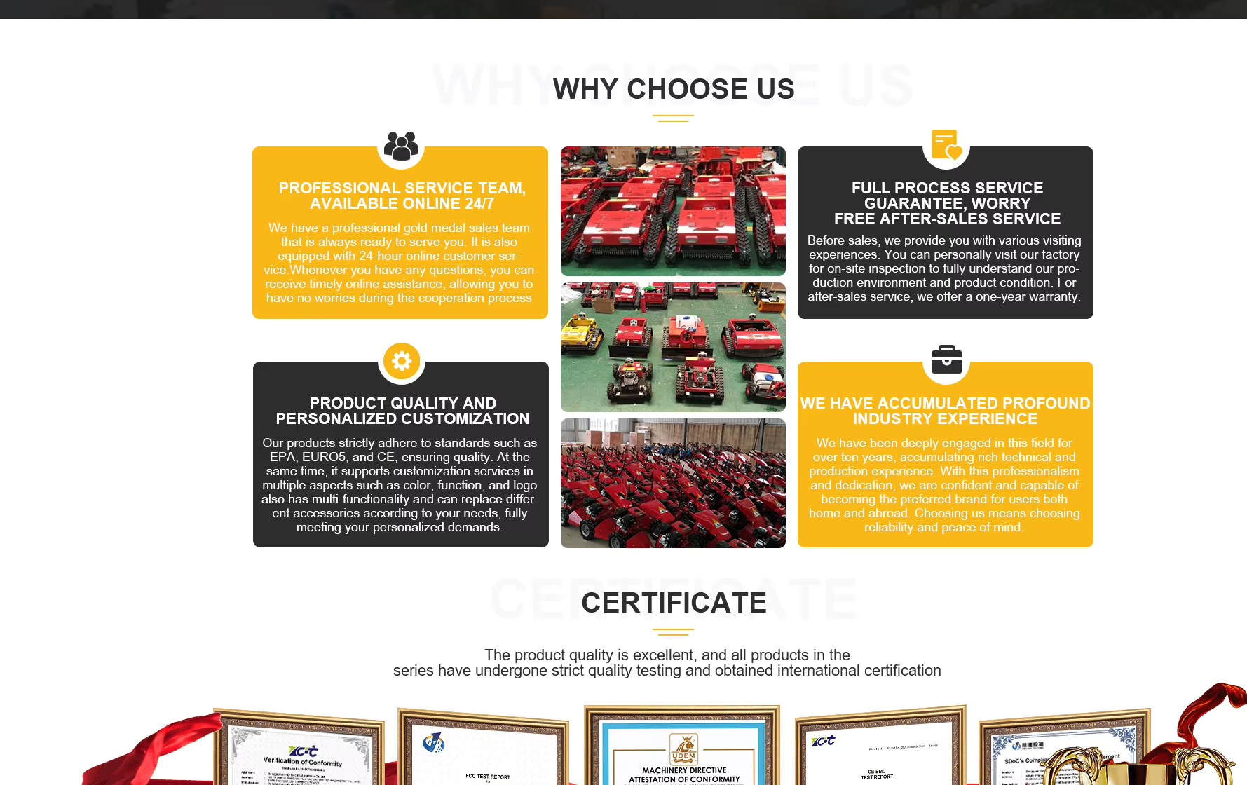 Exhibition, partners and main products